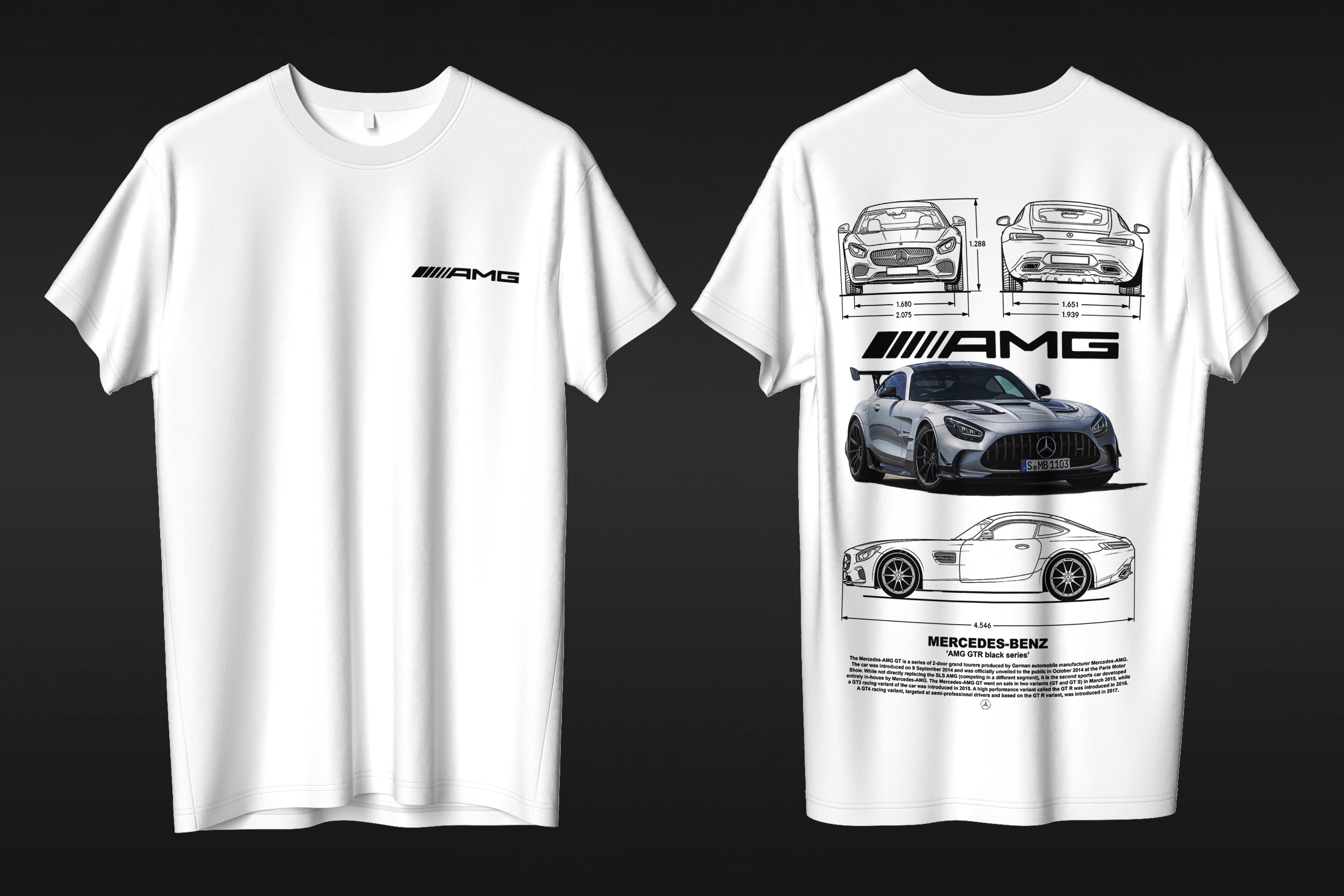 Mercedes AMG GT  - T-shirt