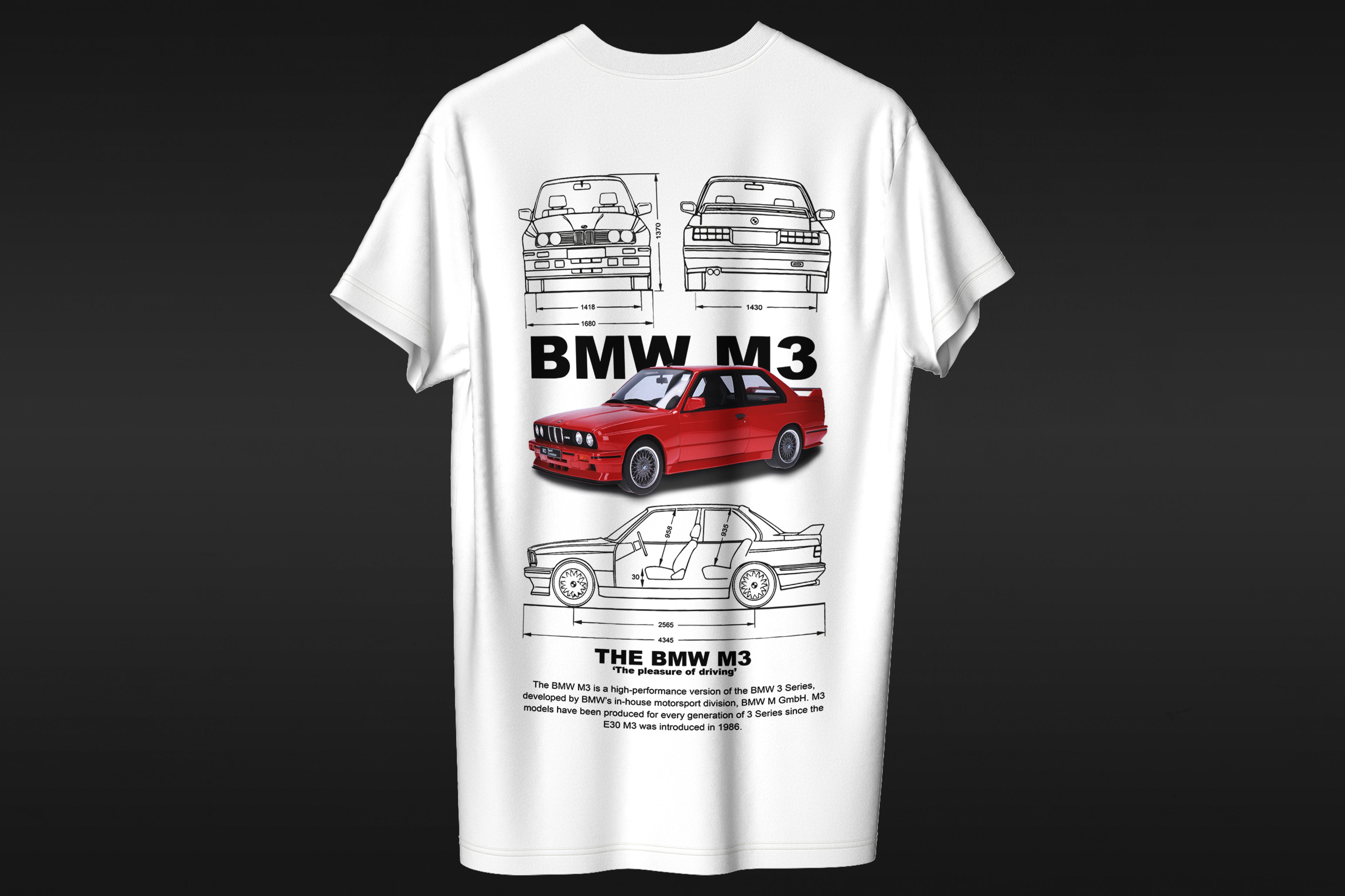 BMW old M3 - T-shirt