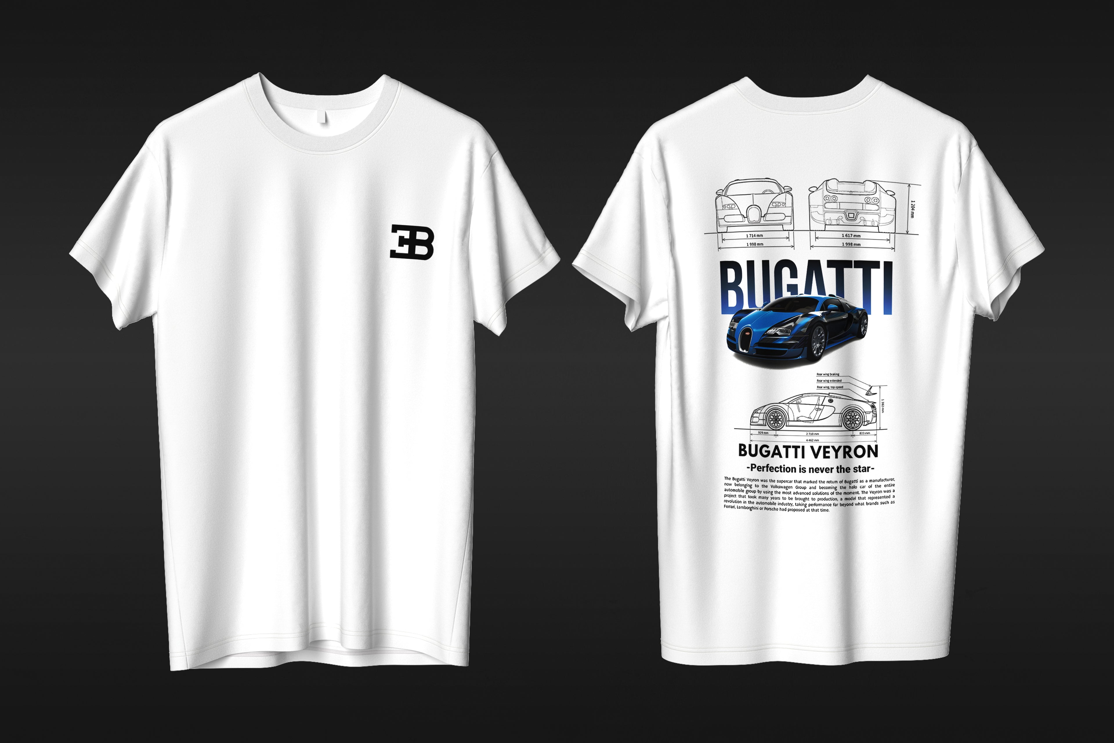 Bugatti Veyron - T-shirt