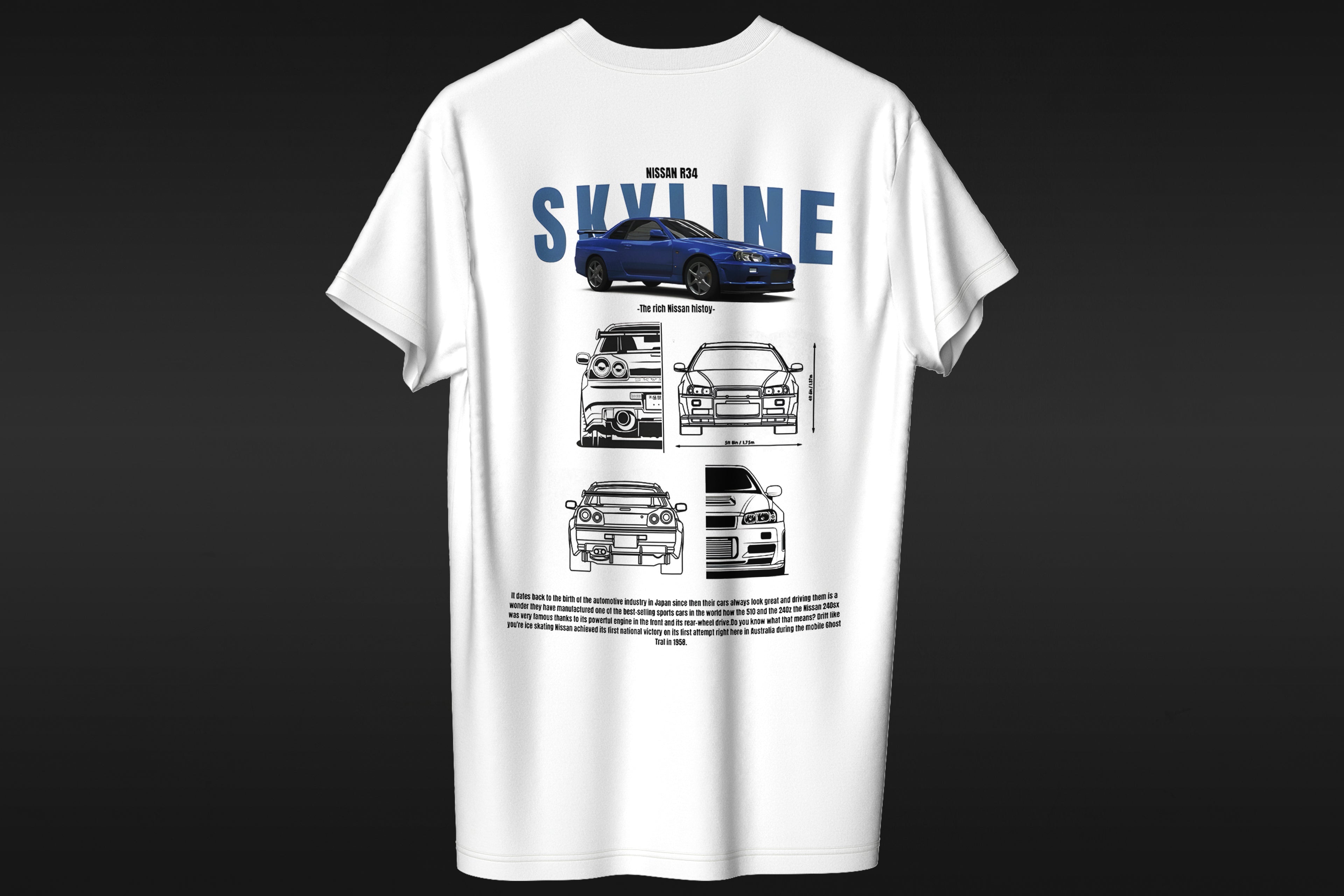 Nissan Skyline GTR - T-shirt