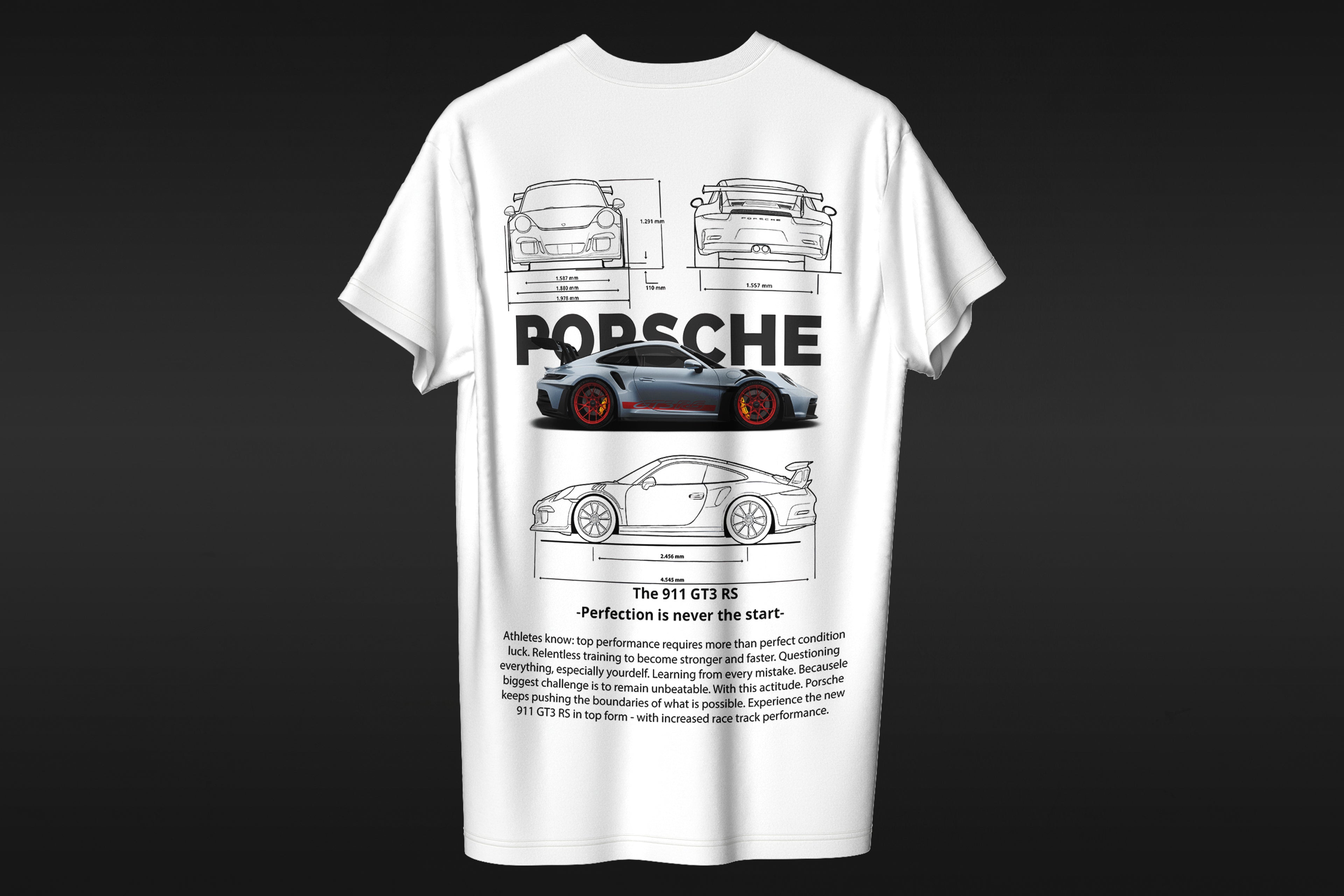 Porsche 911 GT3 RS  - T-shirt