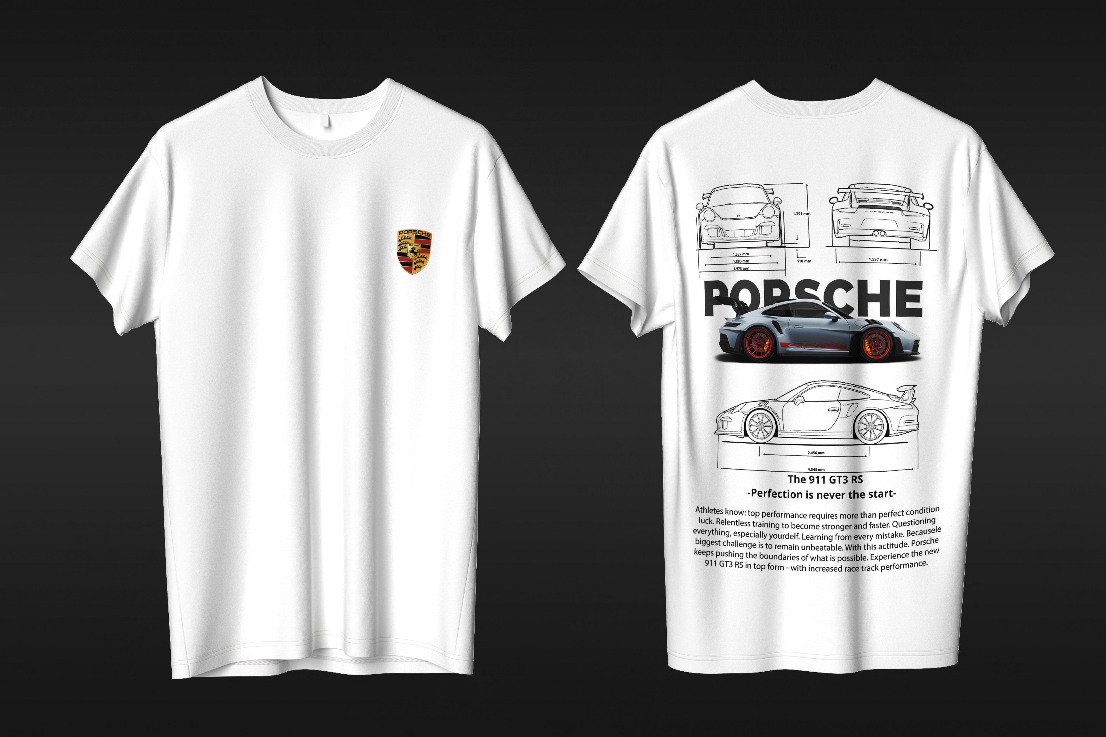 Porsche 911 GT3 RS  - T-shirt