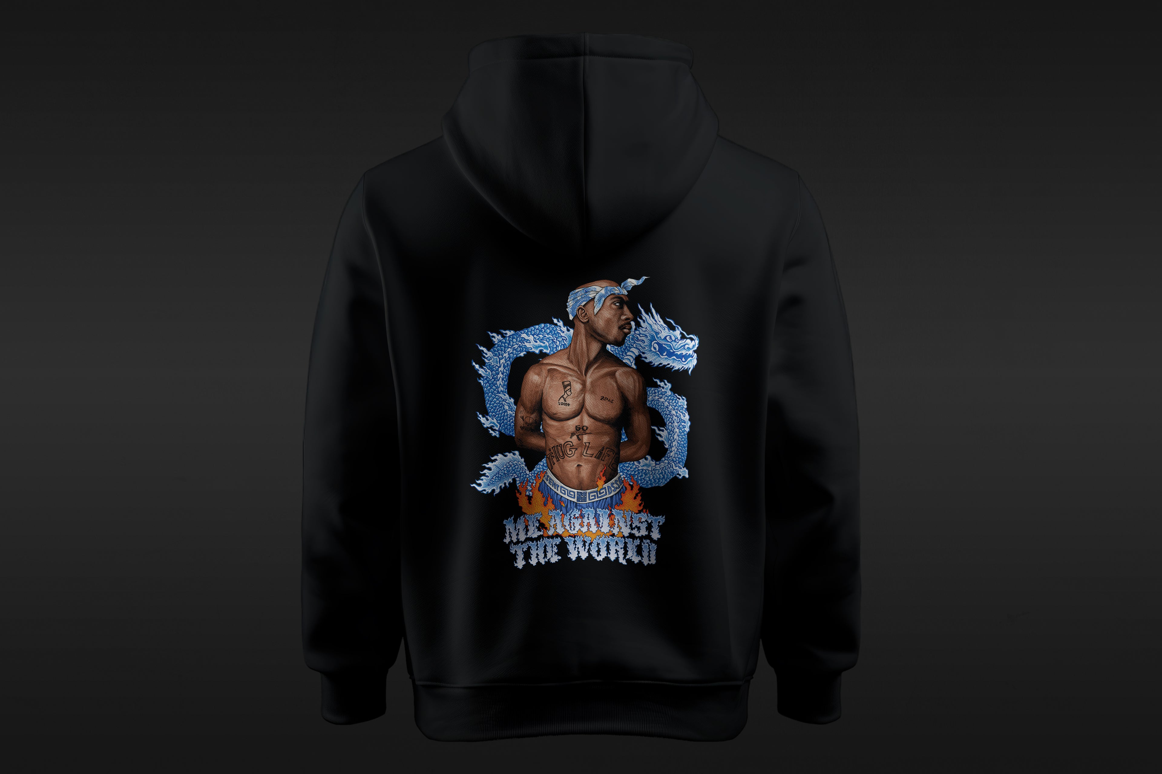 tupac me against the world - Hoodie