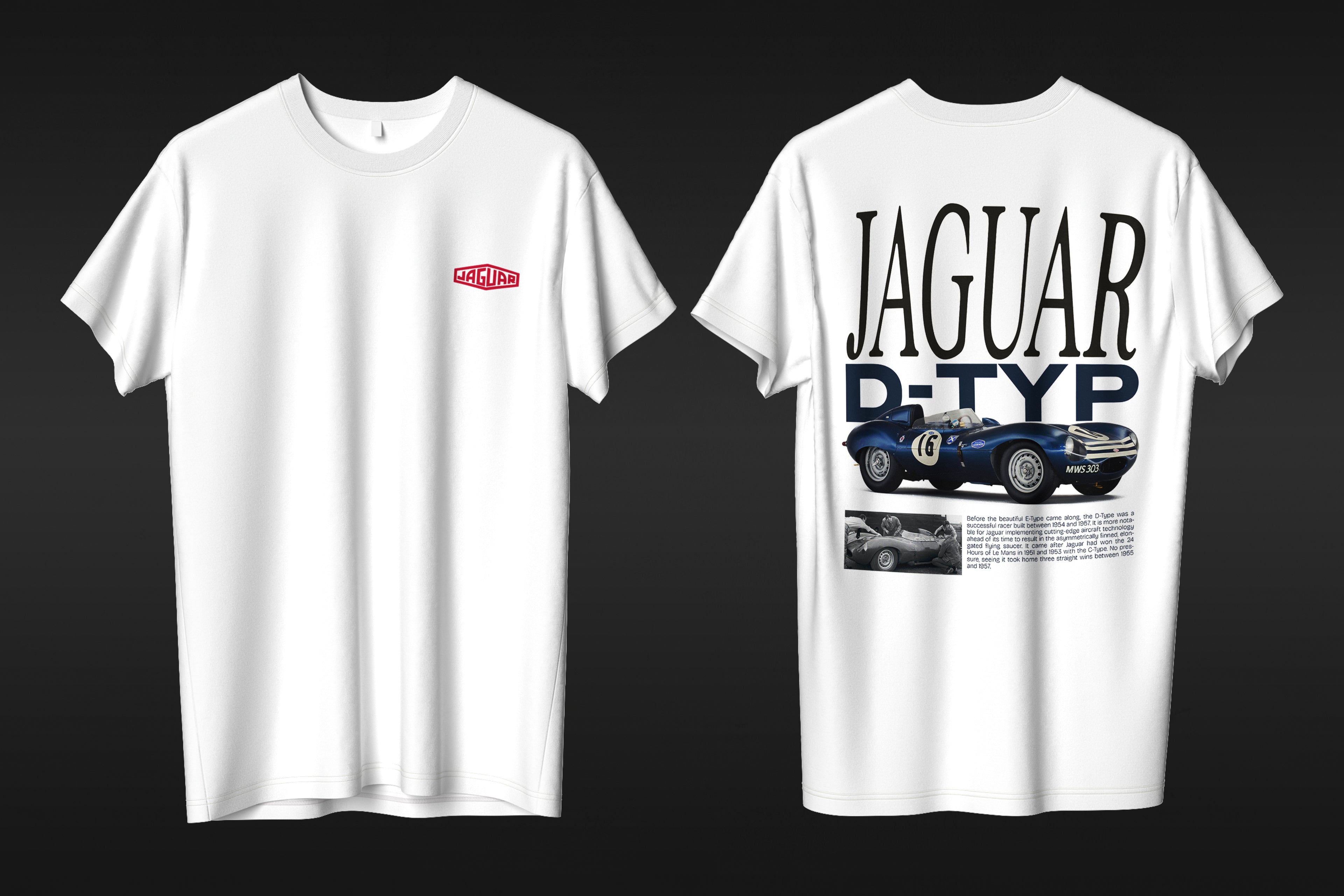 Jaguar D-Typ - T-shirt
